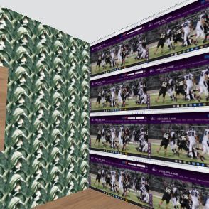 random walls 3d design renderings