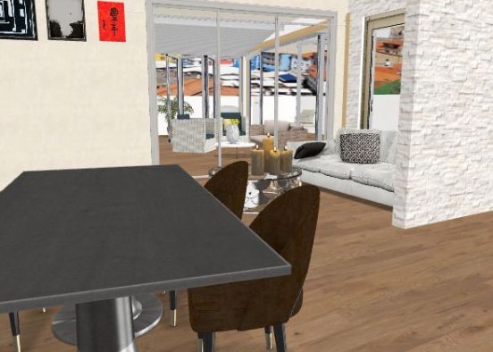 stanzino lele Design Rendering