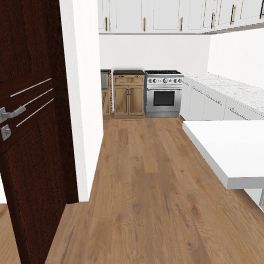 P1N - wejscie od salonu 3 3d design renderings