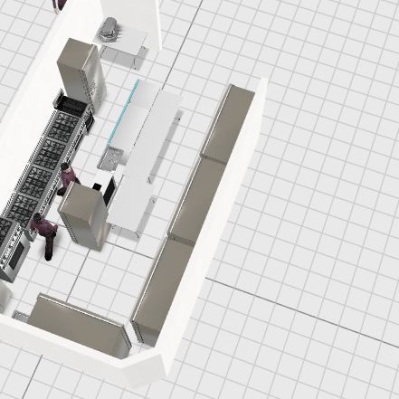 Kitchen w Broiler Design Rendering