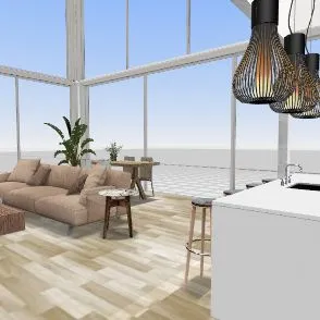 two light apartment loft