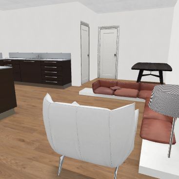 First Floor - 3BHK Design Rendering
