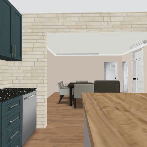 Apartamento de playa Design Rendering
