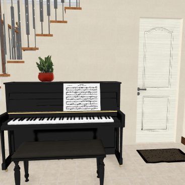 living room v2 3d design renderings