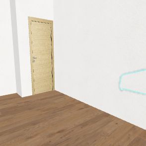 Casa Nova com o quarto das meninas Design Rendering