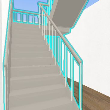 escalier 41 3d design renderings