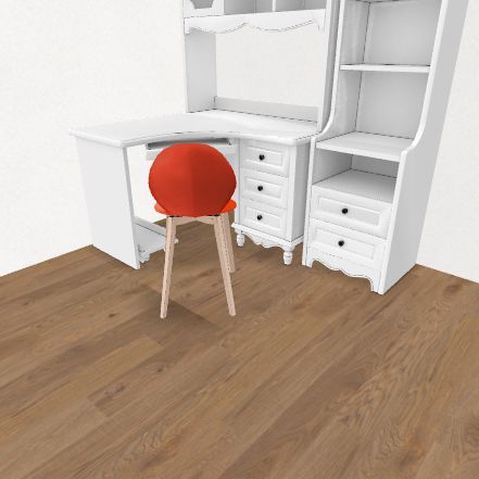 CASA MARIANA com closet no corredor Design Rendering