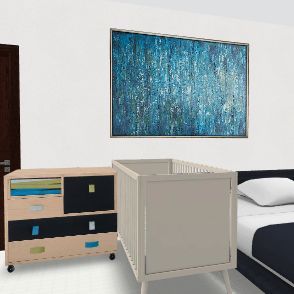 M BABY BEDRM 3d design renderings