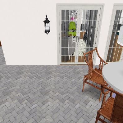 Hollywood Regency Design Rendering