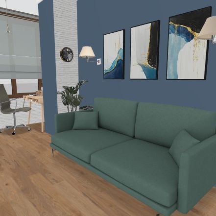 Master badroom Design Rendering