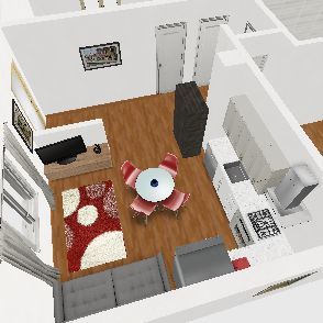 Kliska prizemlje + pec Design Rendering