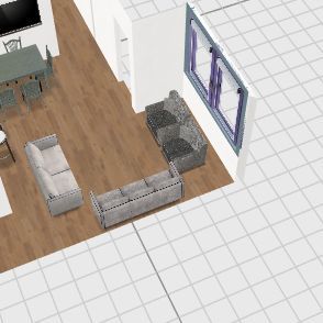 my flat 3d design renderings