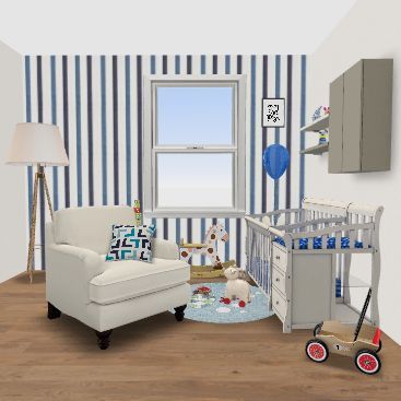 cuarto bebe Design Rendering