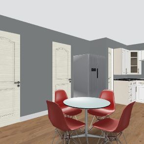 3 Bedroom, 2 Story House w/Basement Design Rendering