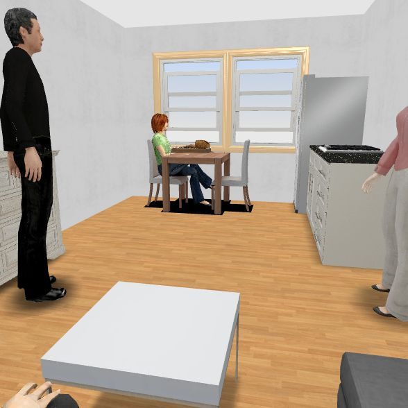 Kirsti elutuba 3d design renderings