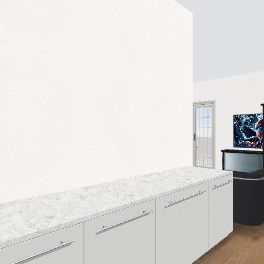 P1N - wejscie od salonu 2 Design Rendering