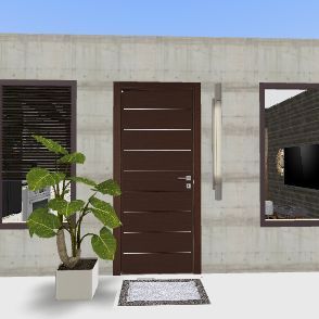 studio apartment Design Rendering
