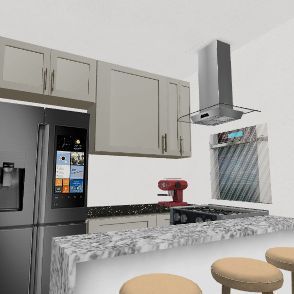 IMARA Cozinha Design Rendering