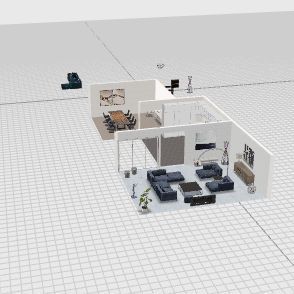 2020 glass townhouse Design Rendering