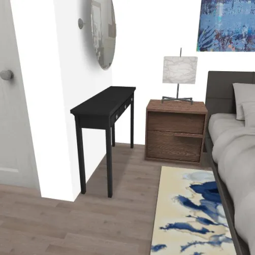 Master Bedroom with Chair