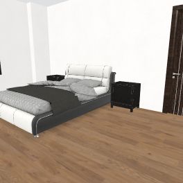 Master Bed room Design Rendering