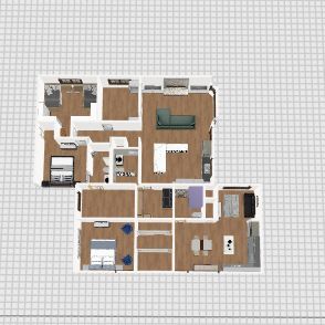 HOUSE LAYOUT WITH ADU OPT 2 3d design renderings