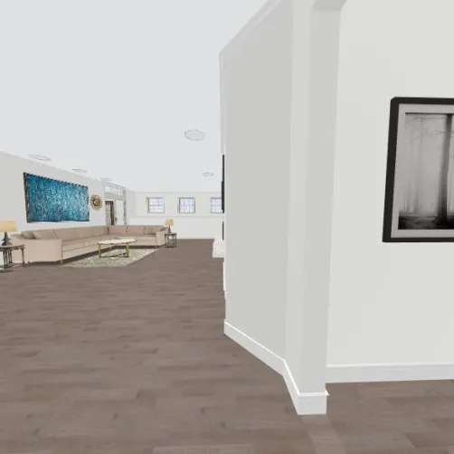 Home Basement - Option 2 Renovation