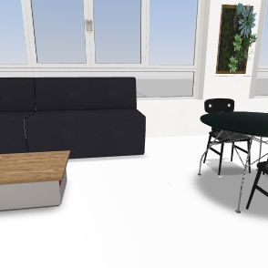 Cafe 3d design renderings
