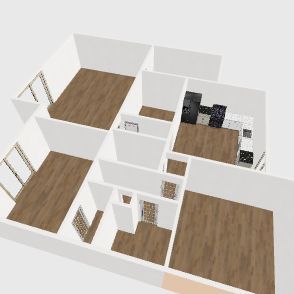 Henry's new kitchen Design Rendering